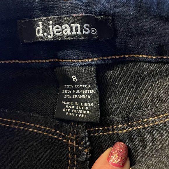 - D JEANS JEGGING. Nice stretch, dark finish - Picture 3 of 4